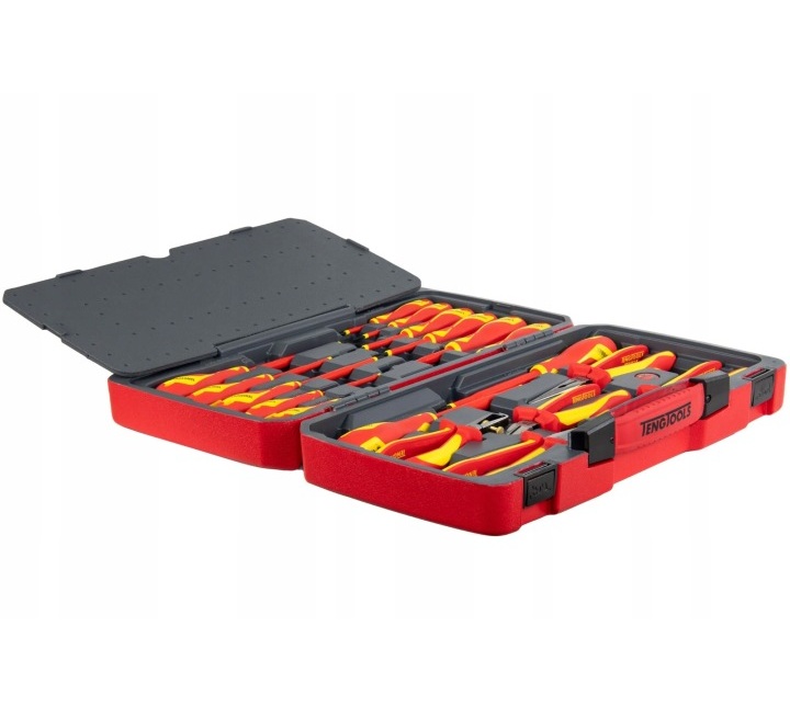Zestaw szczypiec i wkrętaków 1000 V Teng Tools TV18N – 18 elementów
