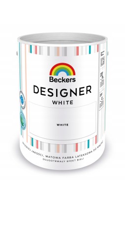 Farba lateksowa Beckers Designer White 5 l