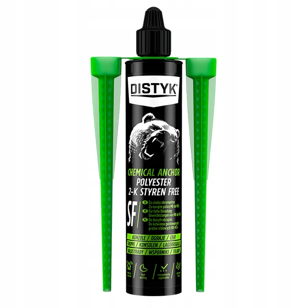 Kotwa chemiczna poliestrowa DISTYK SF 300 ml bez styrenu