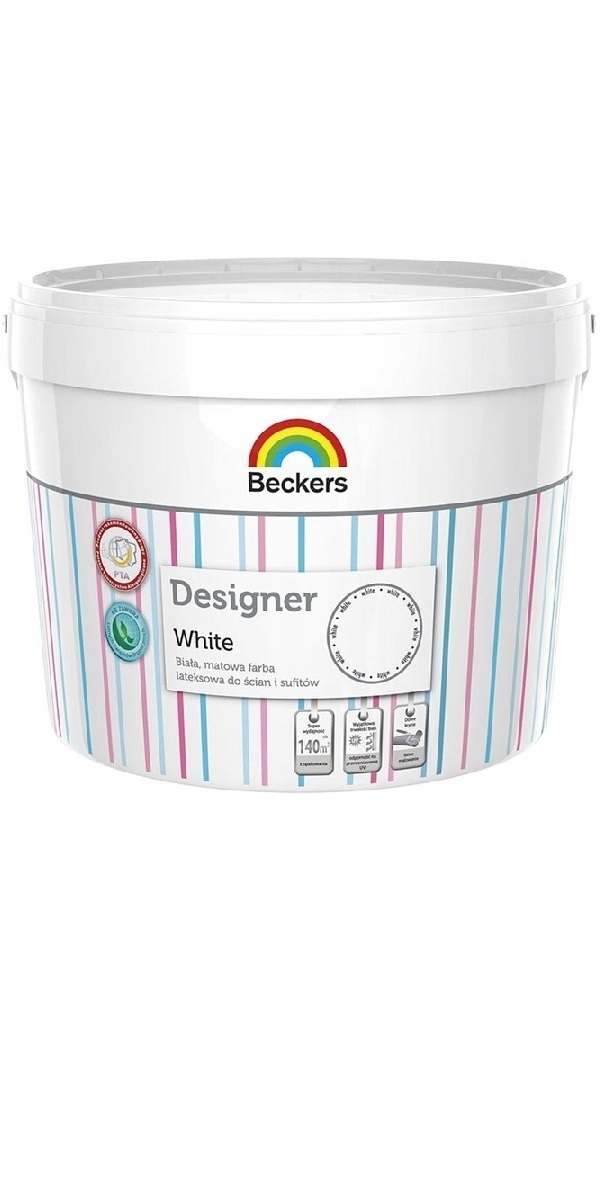 Farba lateksowa Beckers Designer White 10 l